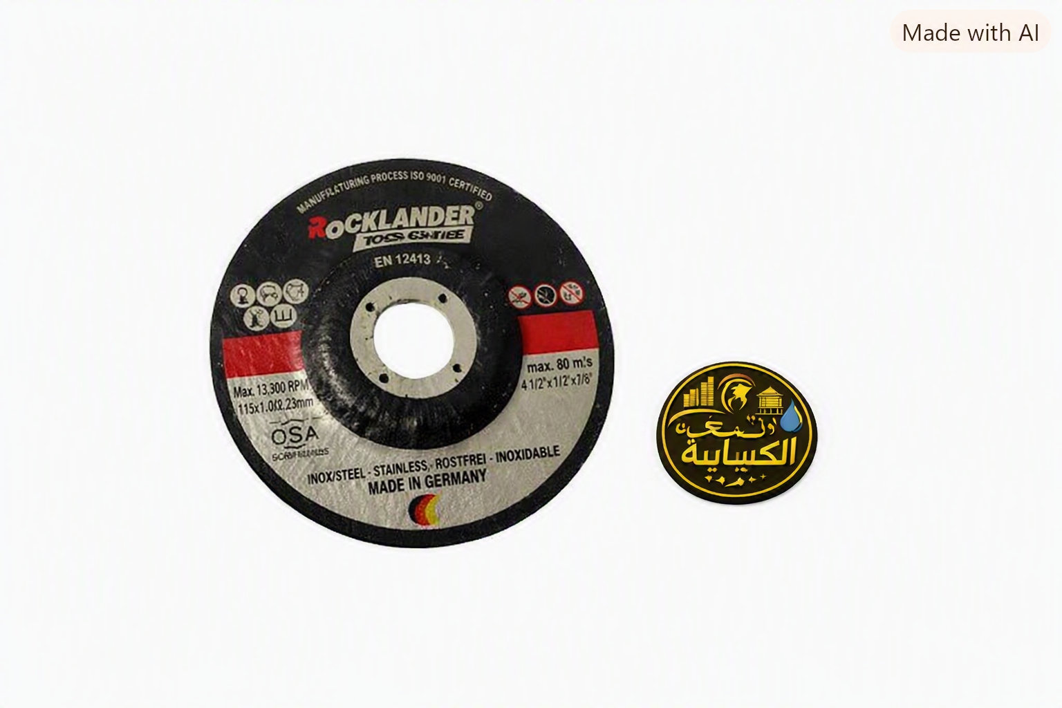 استوانه قص حديد مقاس 4.5